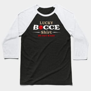 Vintage Lucky Bocce Baseball T-Shirt